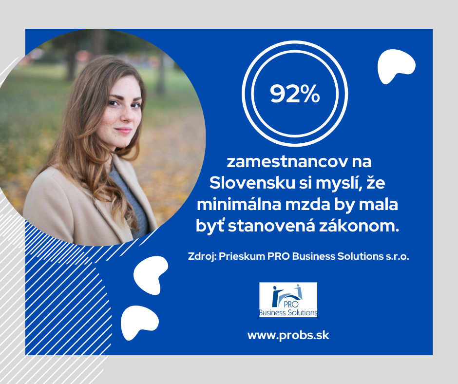 Až 92% zamestnancov na Slovensku chce minimálnu mzdu stanovanú zákonom