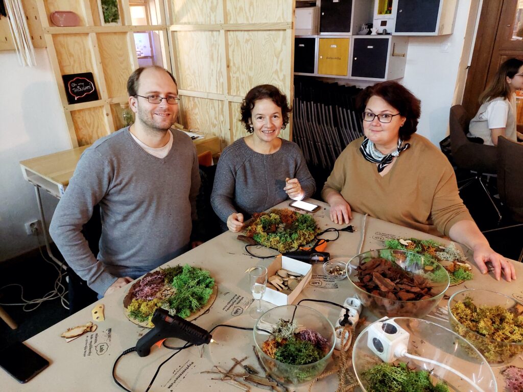 Personálna agentúra PRO Business Solutions na workshope tvorba Machového obrazu