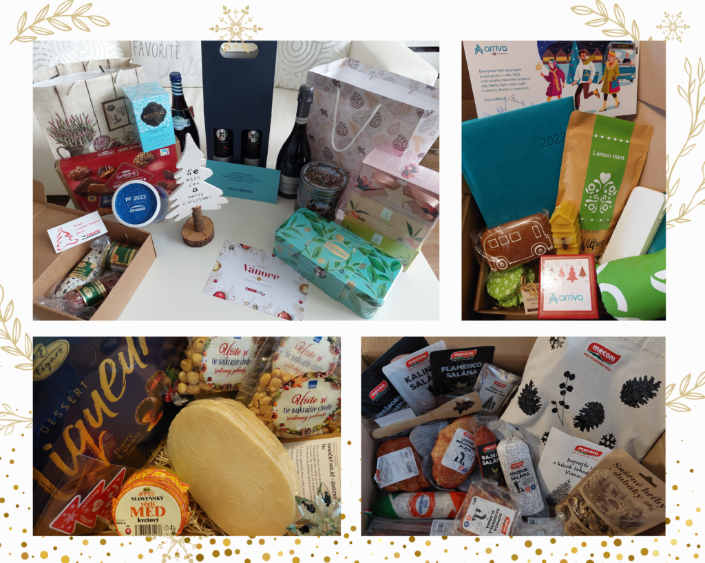 Personálna agentúra PRO Business Solutions - ďakujeme za vianočné darčeky od klientov 2022