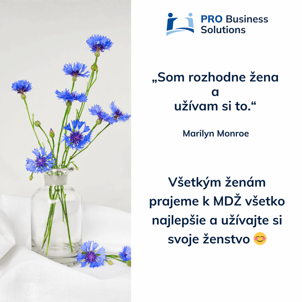 MDŽ 2025 v personálnej agentúre PRO Business Solutions